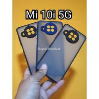 Mi 10i 5G Smokey Matte Translucent Cover with Camera Protection