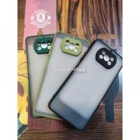 Poco X3 Pro Smokey Matte Translucent with Camera Protection Case Cover