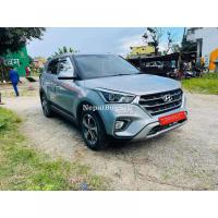 2018 model creta with sunroof, six airbag fully loaded