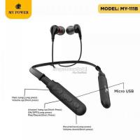 MyPower Bluetooth Earphone, MY111B, Neckband, Wireless headset