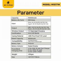MyPower Wireless Fast Charging Powerbank M1077W