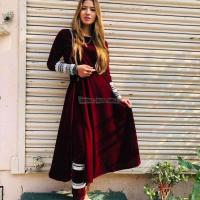 Velvet Kurthi