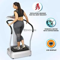 Crazy Fit Massager for Full Body Workout Vibration Platform Fitness Machine for Home Gym - 1