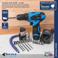 12v Cordless Drill Machine with 2 battery and tools set